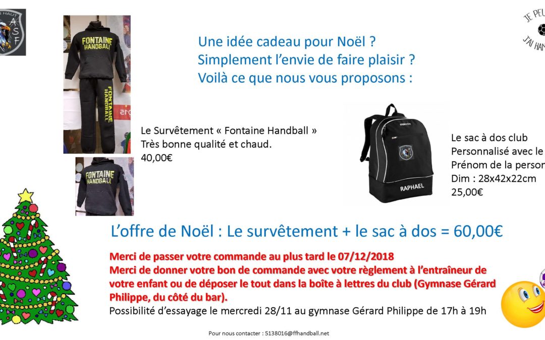 Idéees cadeaux pour Noël