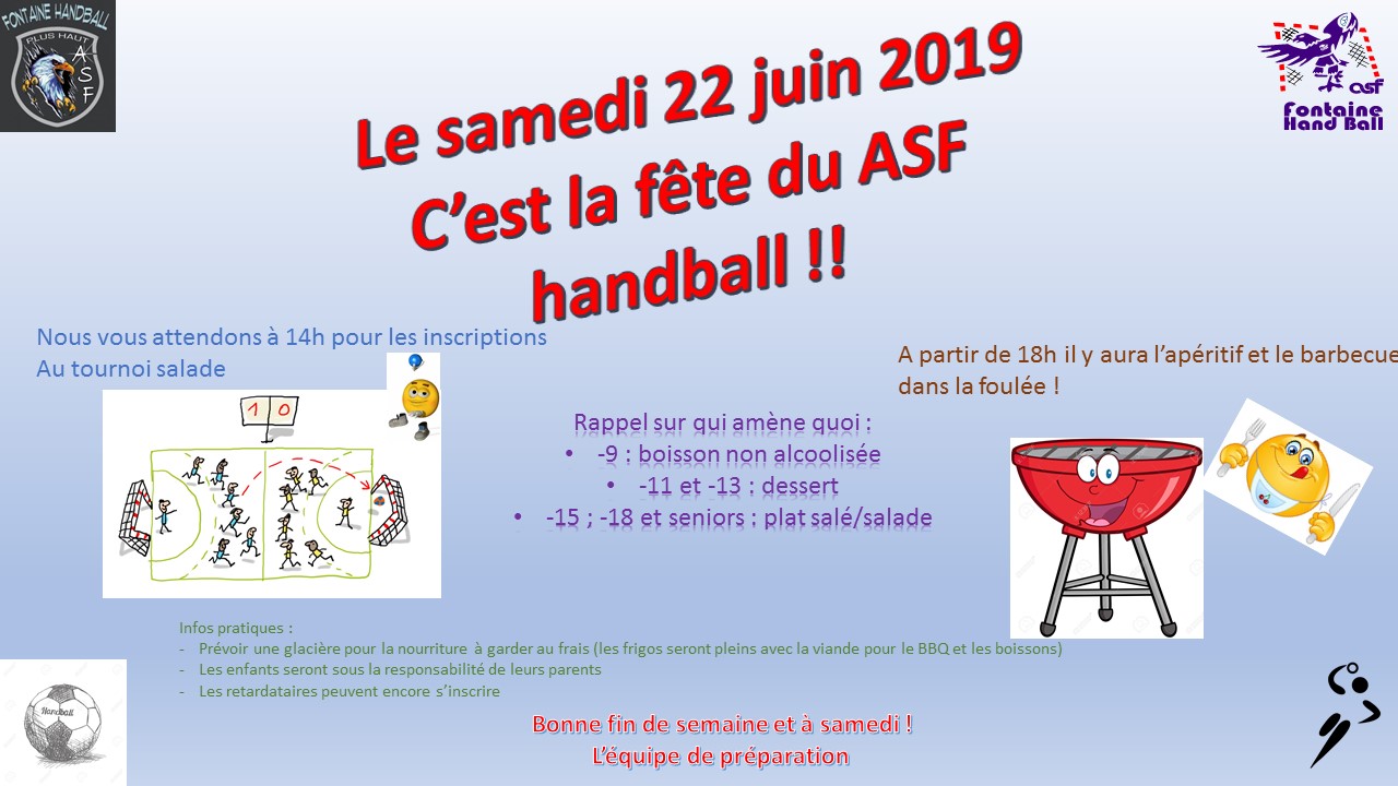 Rappel bbq 2019