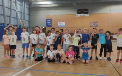 Entraînement école de handball