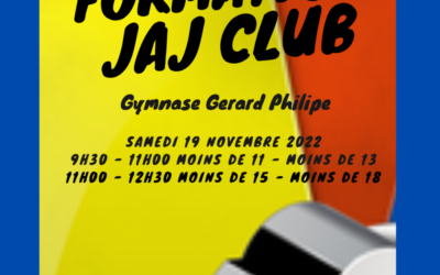 Formation JAJ Club 19 novembre 2022