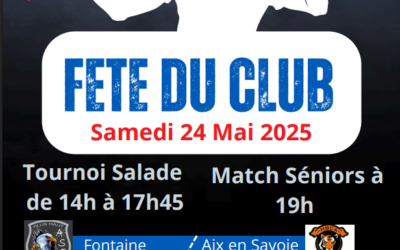 Fête du club – 24 mai 2025