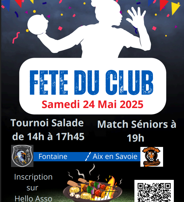 Fête du club – 24 mai 2025