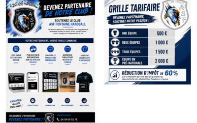 Devenez partenaire de notre club